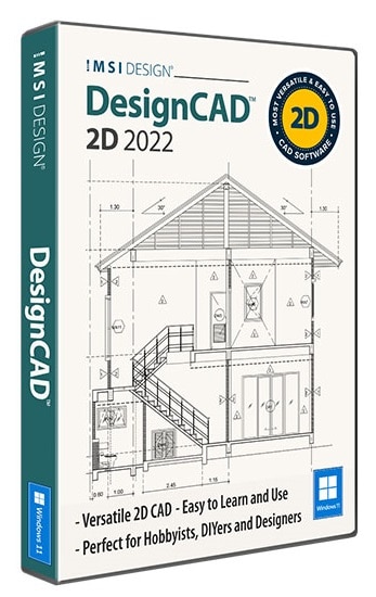 DESIGNCAD 2022 2D ACADEMIC FOR WINDOWS