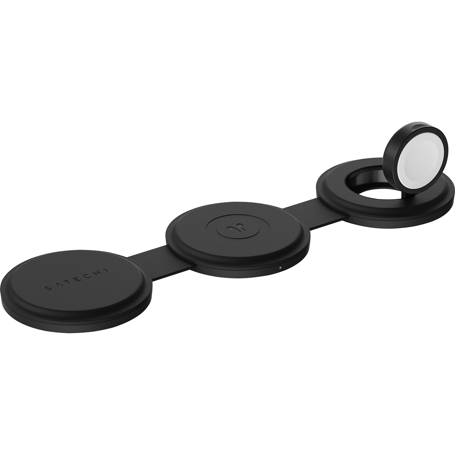 Satechi OntheGo 3-in-1 Wireless Charger Black