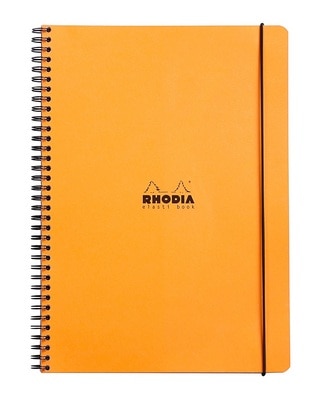 Rhodia Elastic Original Notebook 9" x 12"