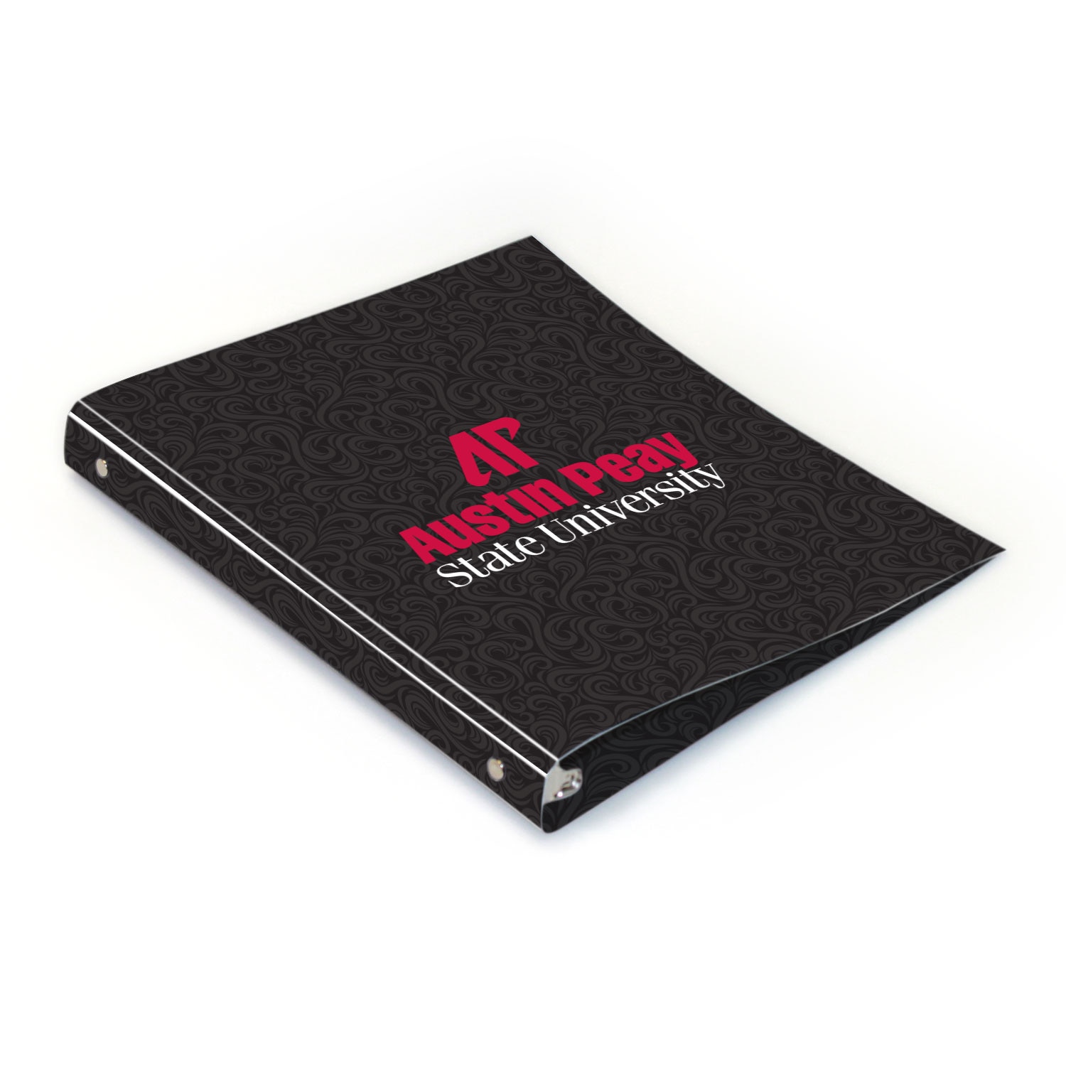 Austin Peay Full Color 2 sided Imprinted Flexible 1" Logo 2 Binder 10.5" x 11.5"