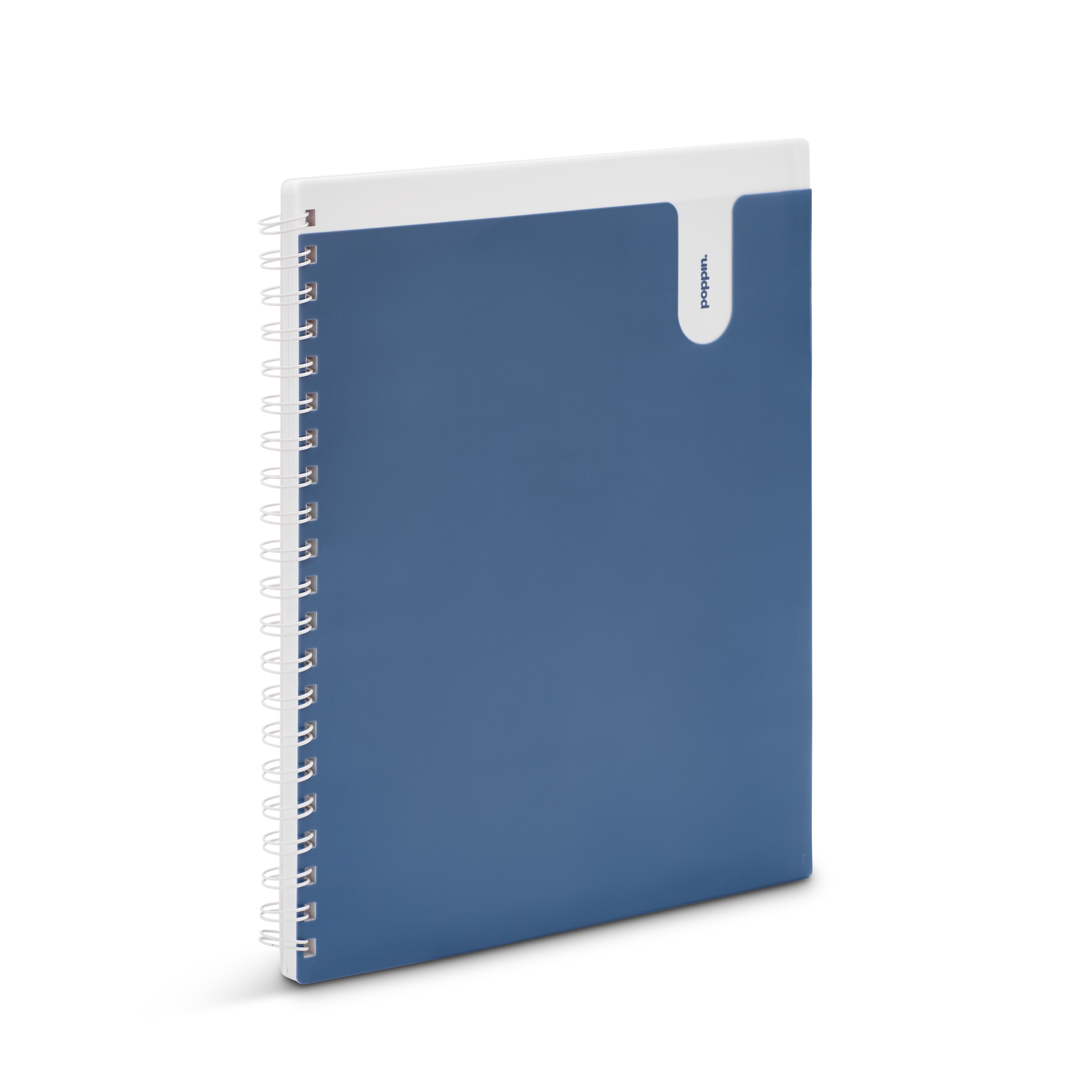 Poppin Slate 1Subject Pocket Spiral Notebook