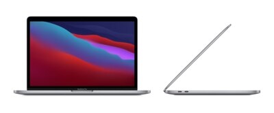 13" MacBook Pro with Touch Bar  Apple M1 chip with 8 core CPU and 8 core GPU  256GB   Space Gray