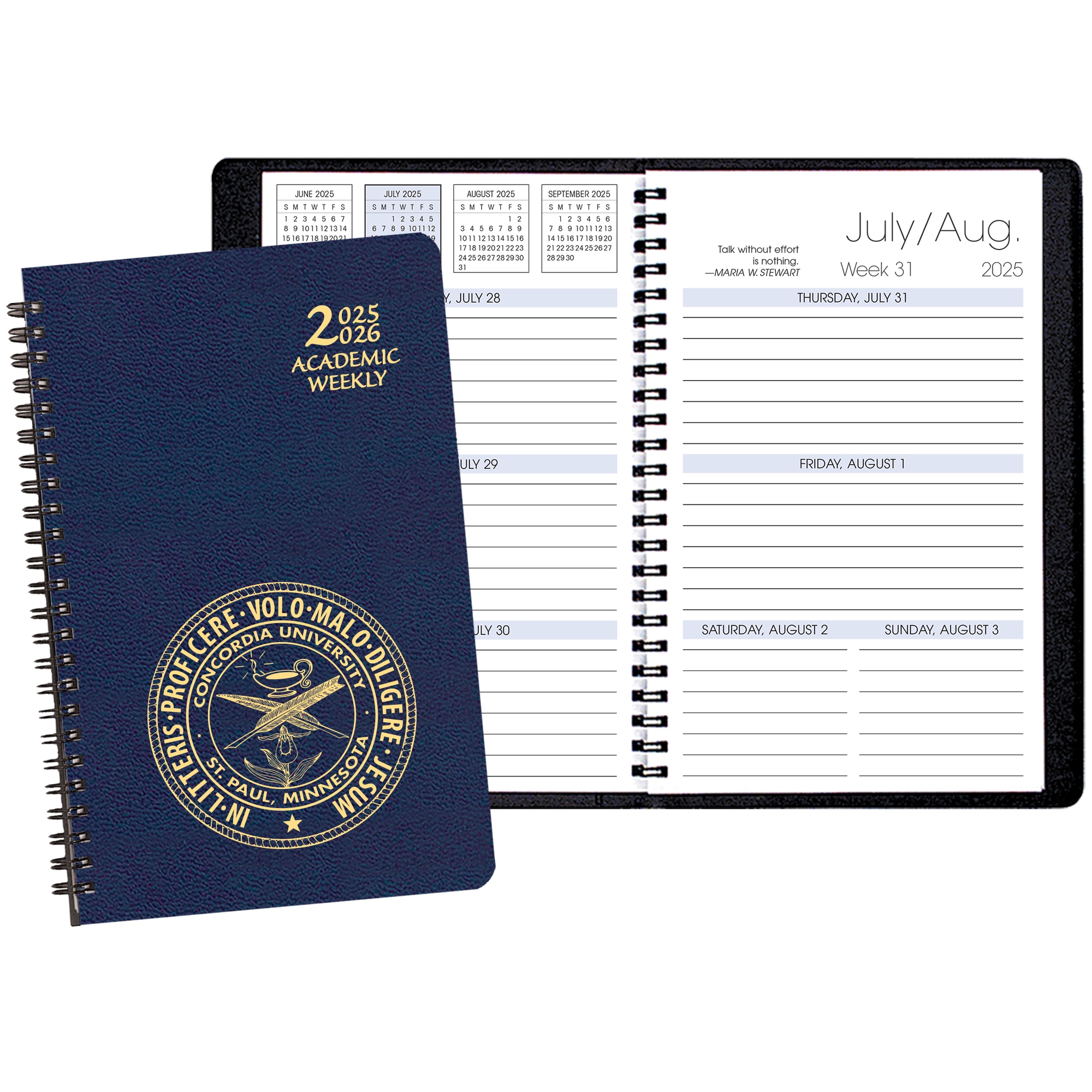 Payne 25-26 Imprinted Weekly Assignment 5.5"x8.5"