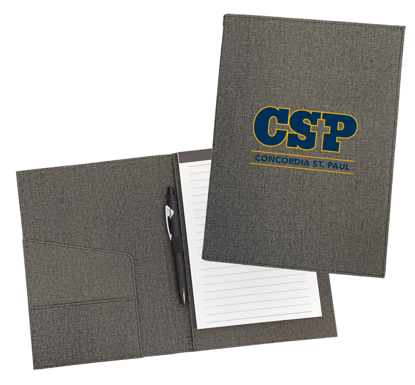Imprinted Padfolio with Notepad