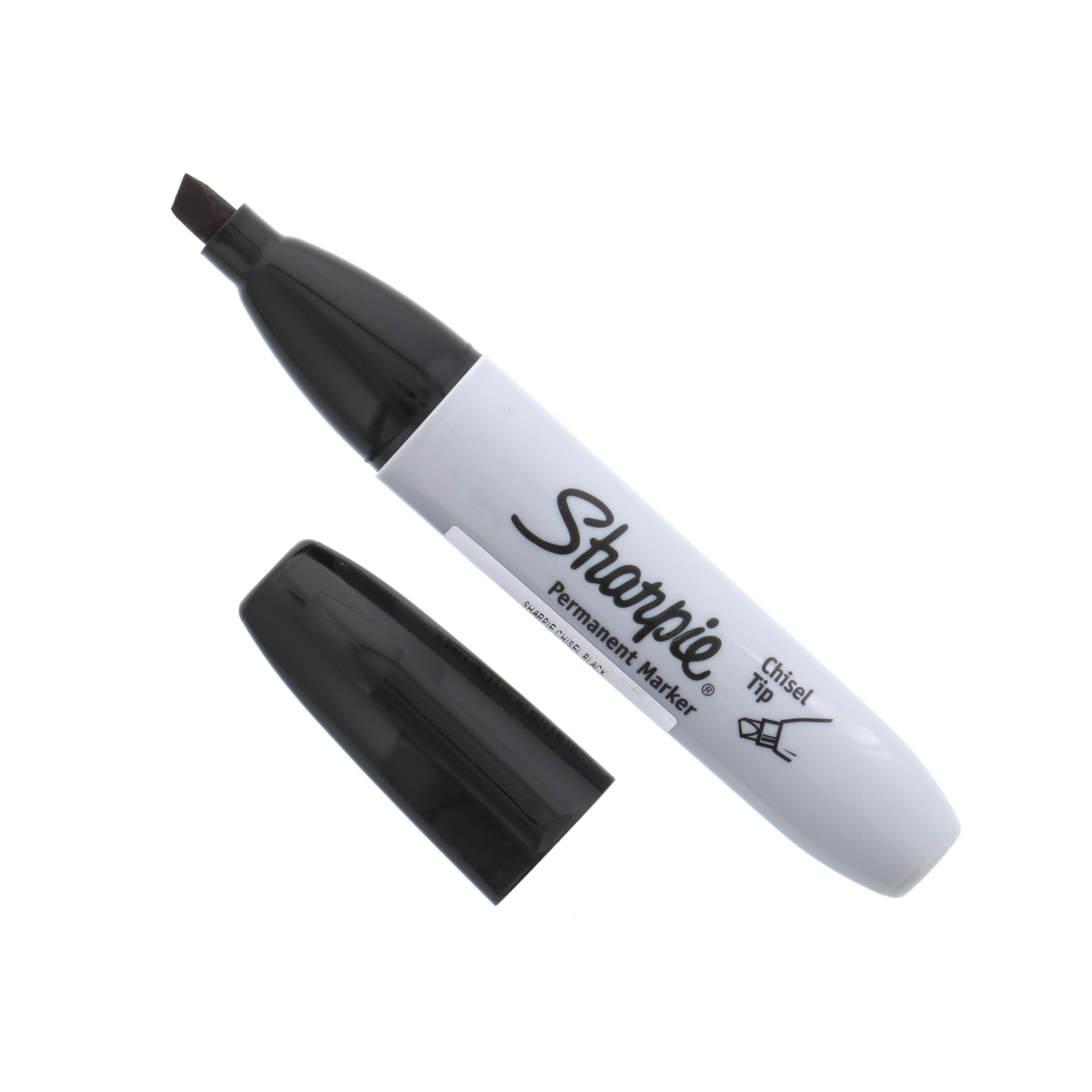 Sharpie Chisel Tip Permanent Marker, Black
