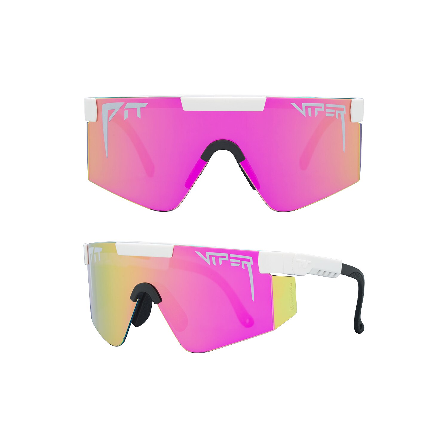 Pit Viper 2.0 Original Regular Miami Nights Original Safety Glasses E-NR-MIANGHT-Z87-PK