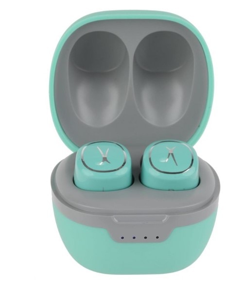 Nanobud 2.0 True Wireless Earbuds w/charging case- Mint