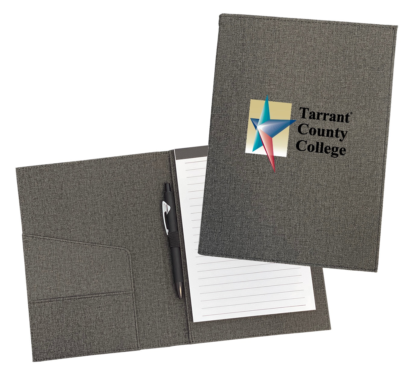 Imprinted Padfolio with Notepad