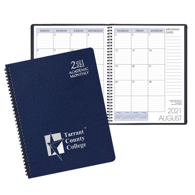 Imprinted Academic Year Planner, 8x11