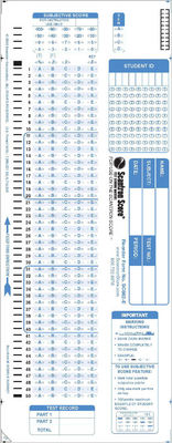 Scantron Form SC882   E