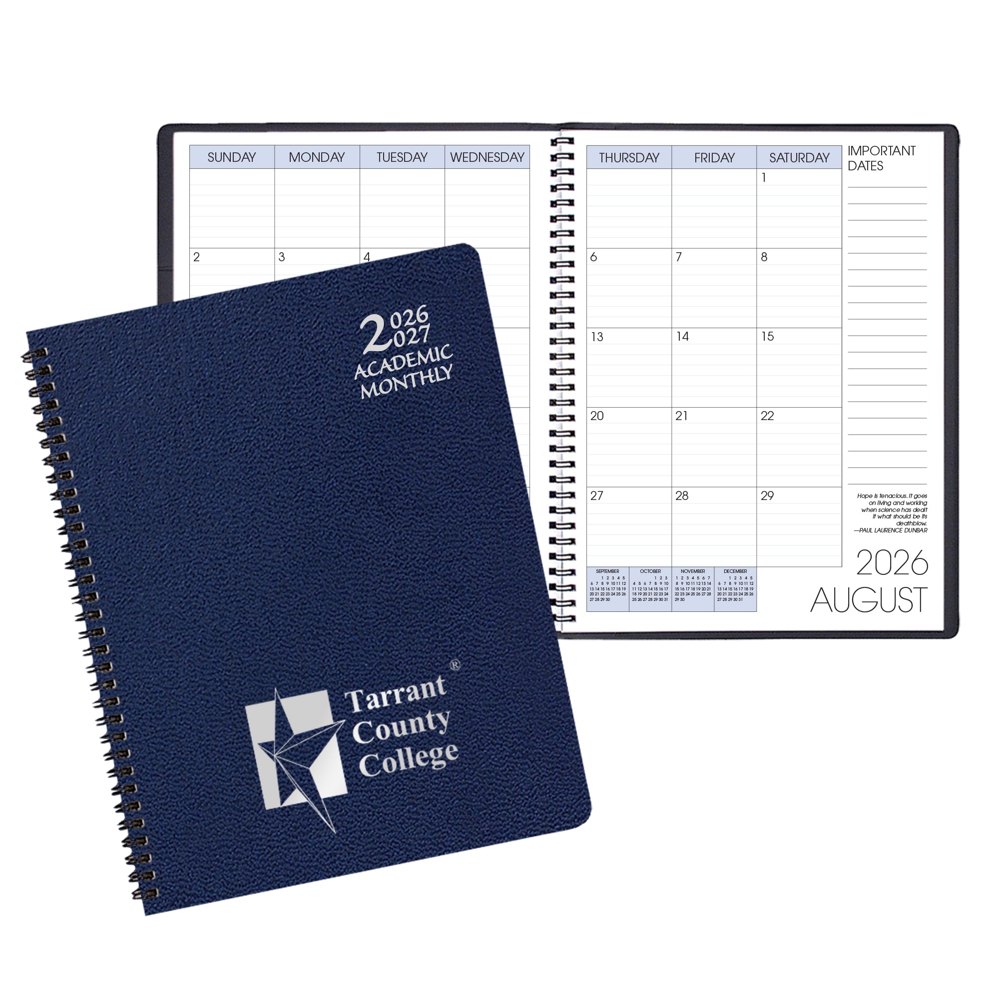 Payne '26-'27 Imprinted Academic Monthly Planner