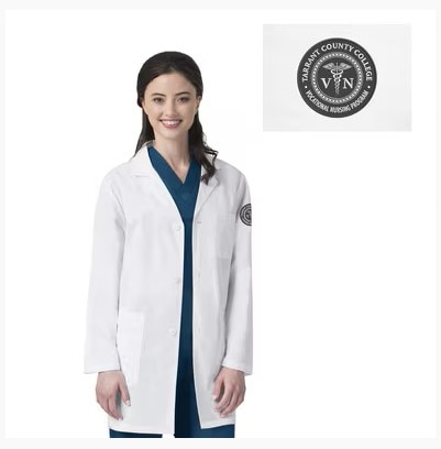 WonderWink Unisex Iconic Lab Coat, 7602TCC1