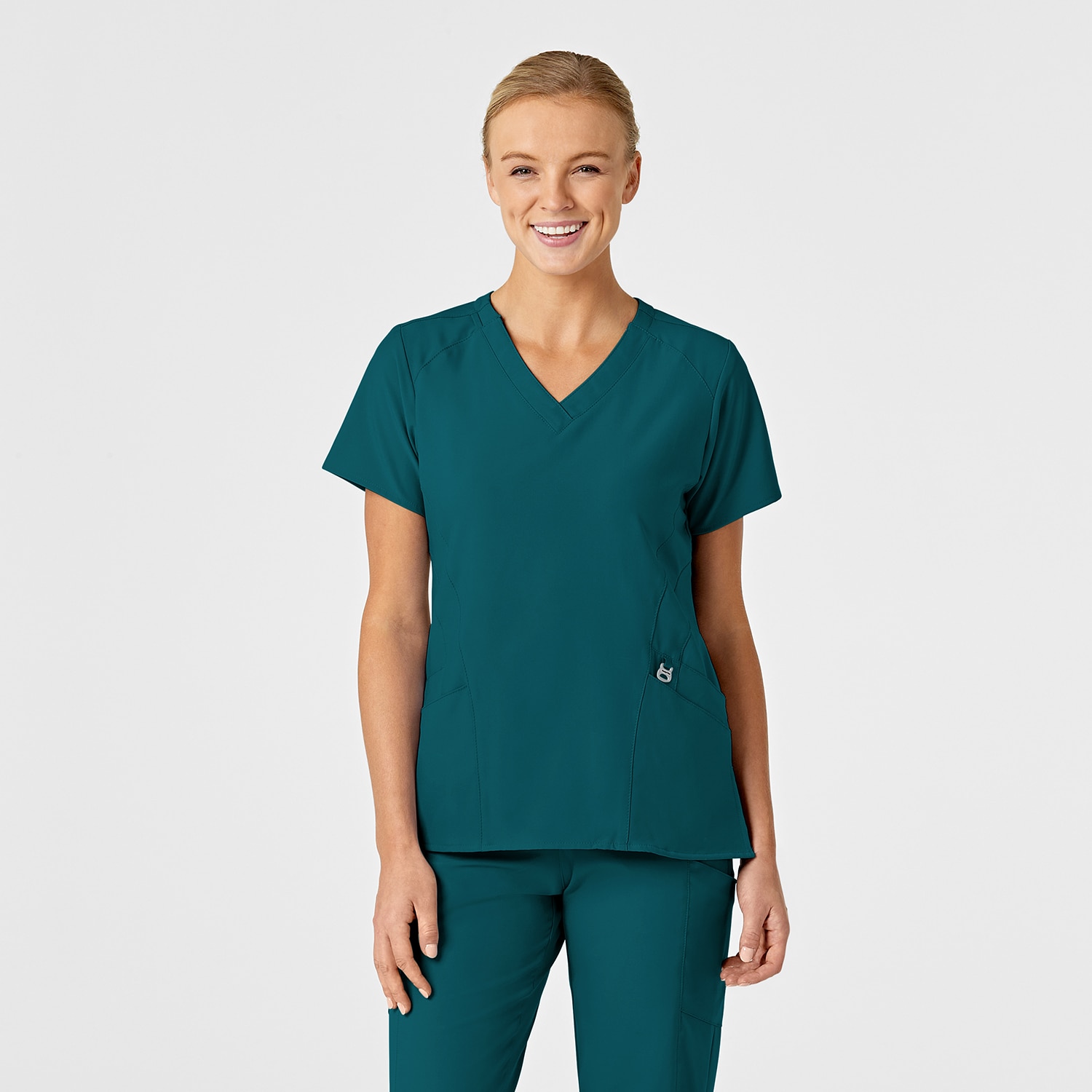 Medical Assisting Women's V-Neck Scrub Top, 6155