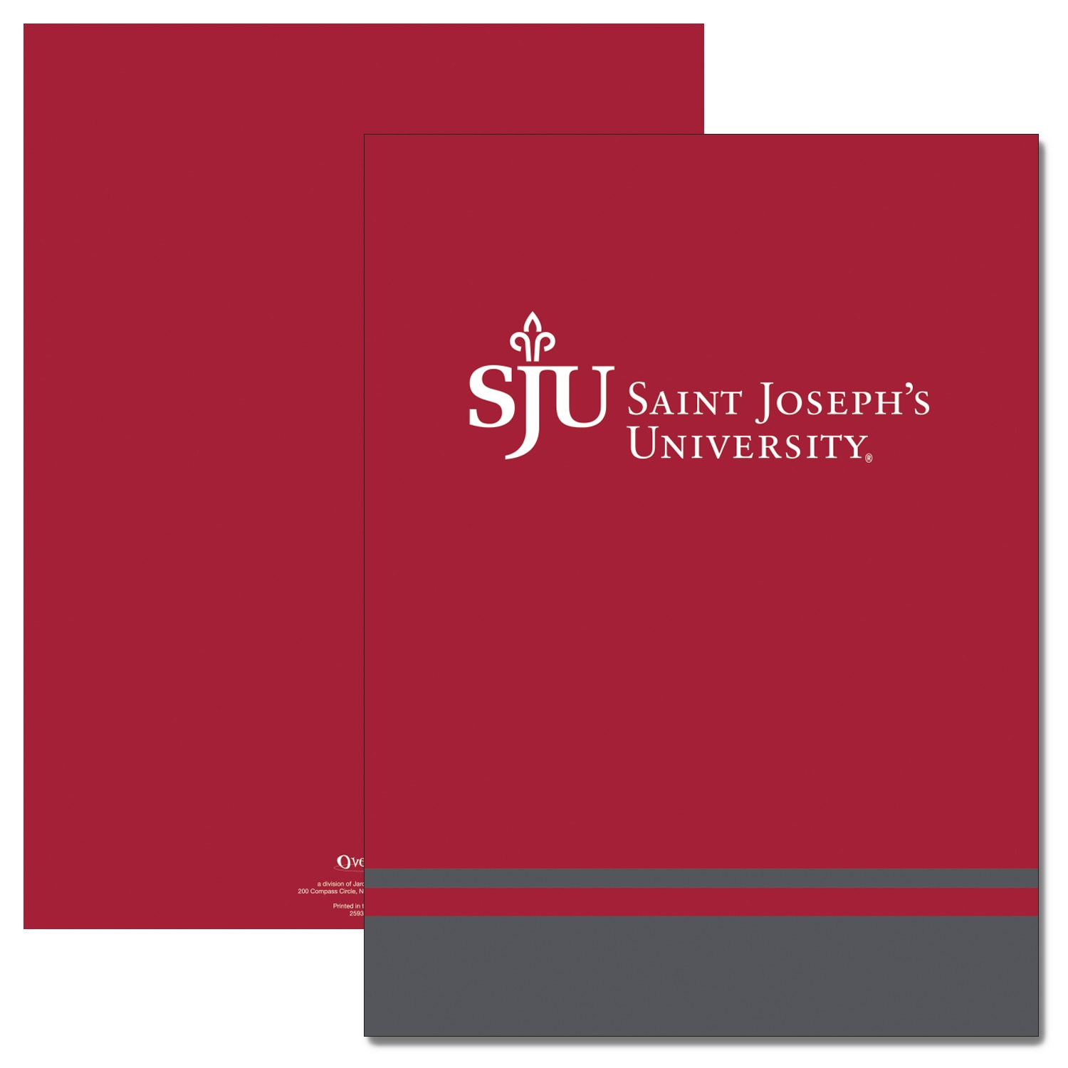 Pocket Folder School Name 9x12