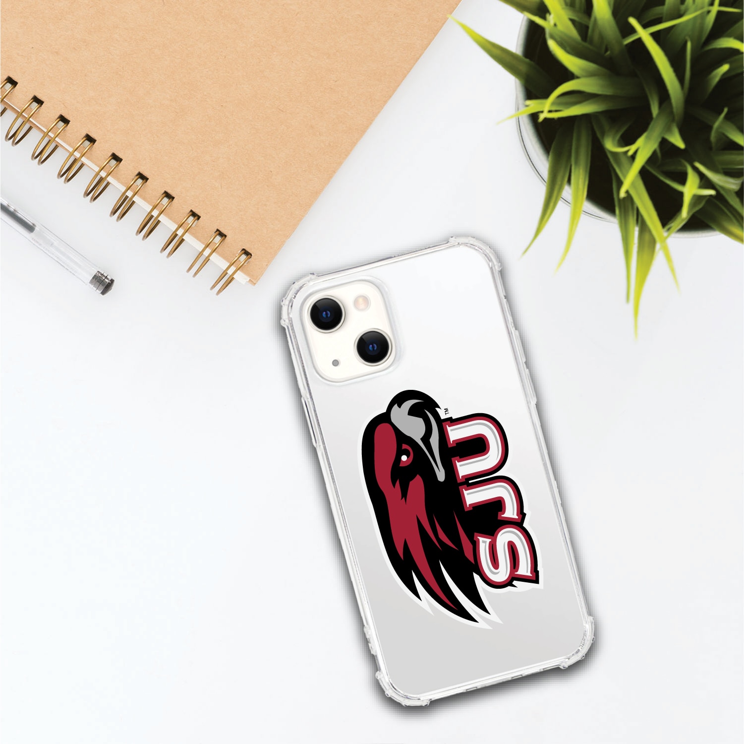 Saint Joseph's University V2 Clear Tough Edge Phone Case, Classic V1 - iPhone 14 Plus