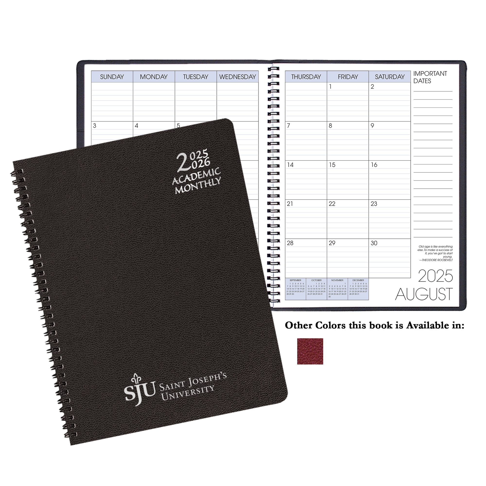 Payne 25-26 Imprinted Academic Monthly Planner 8.5"x11"