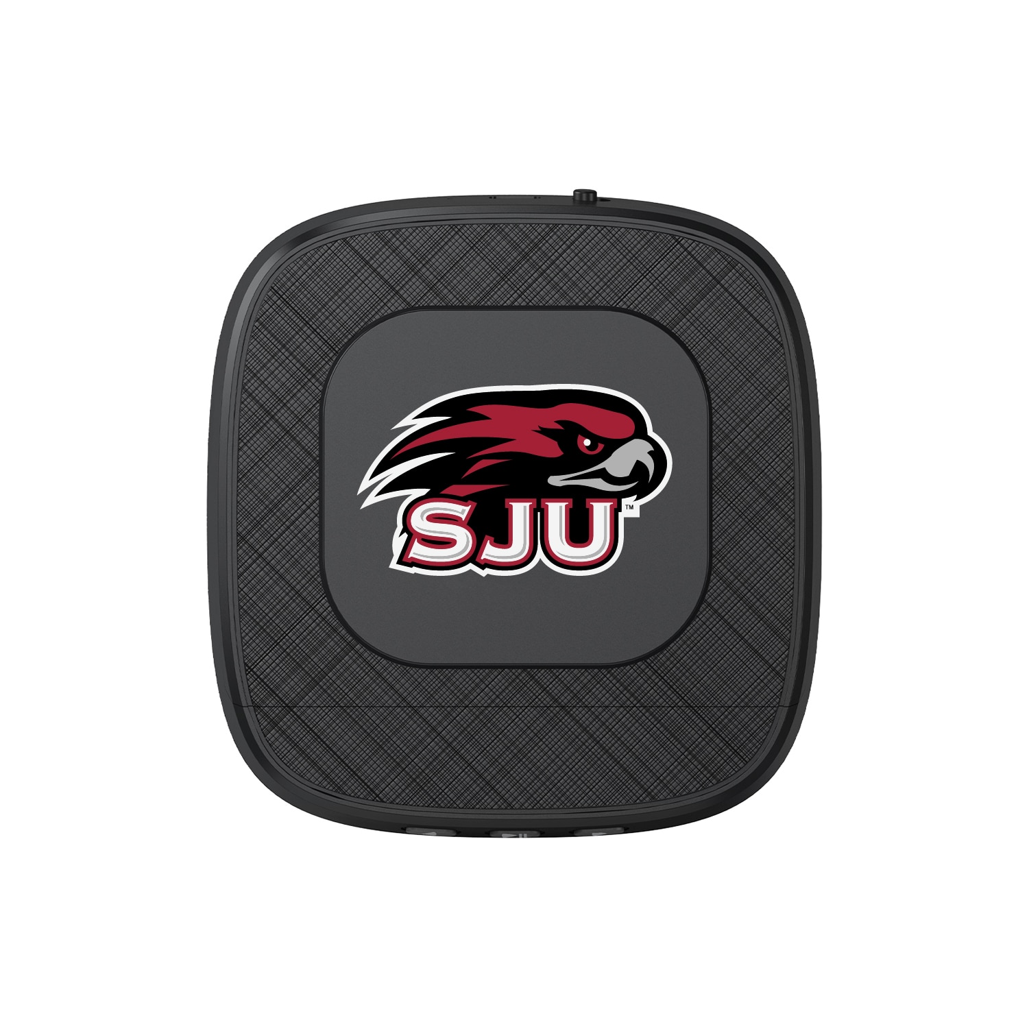 Saint Joseph's University Portable Speaker with Phone Charger, Black, Classic