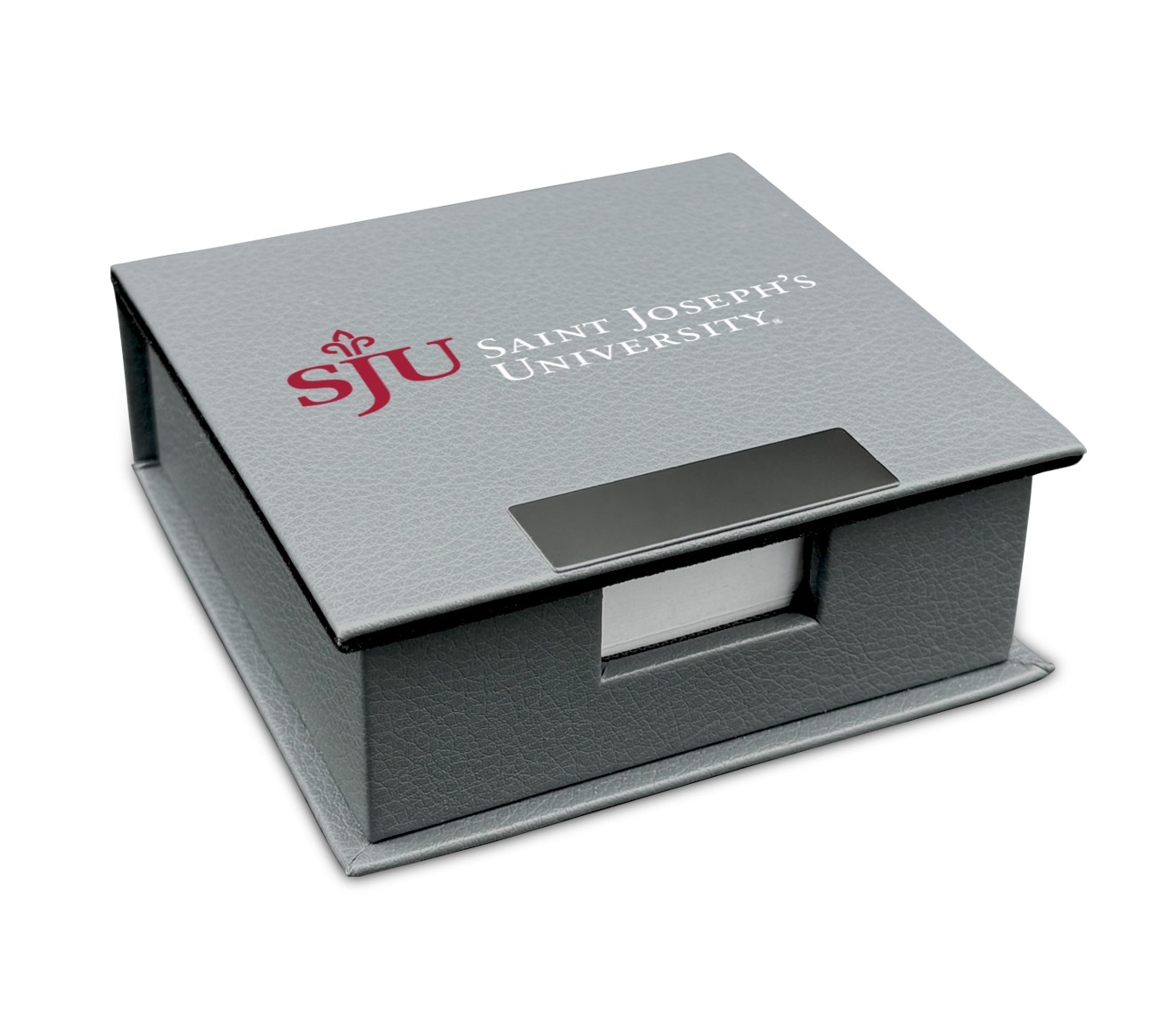 Leather Memo Cube Holder