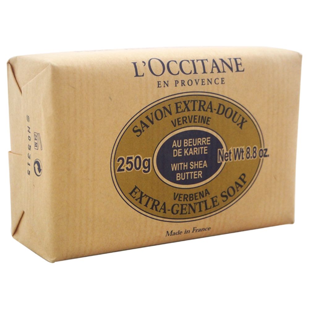 Shea Butter Extra Gentle Soap - Verbena by LOccitane for Unisex - 8.8 oz Soap