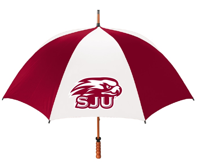 "The Eagle" Sporty Wood Shaft Golf Umbrella 62"