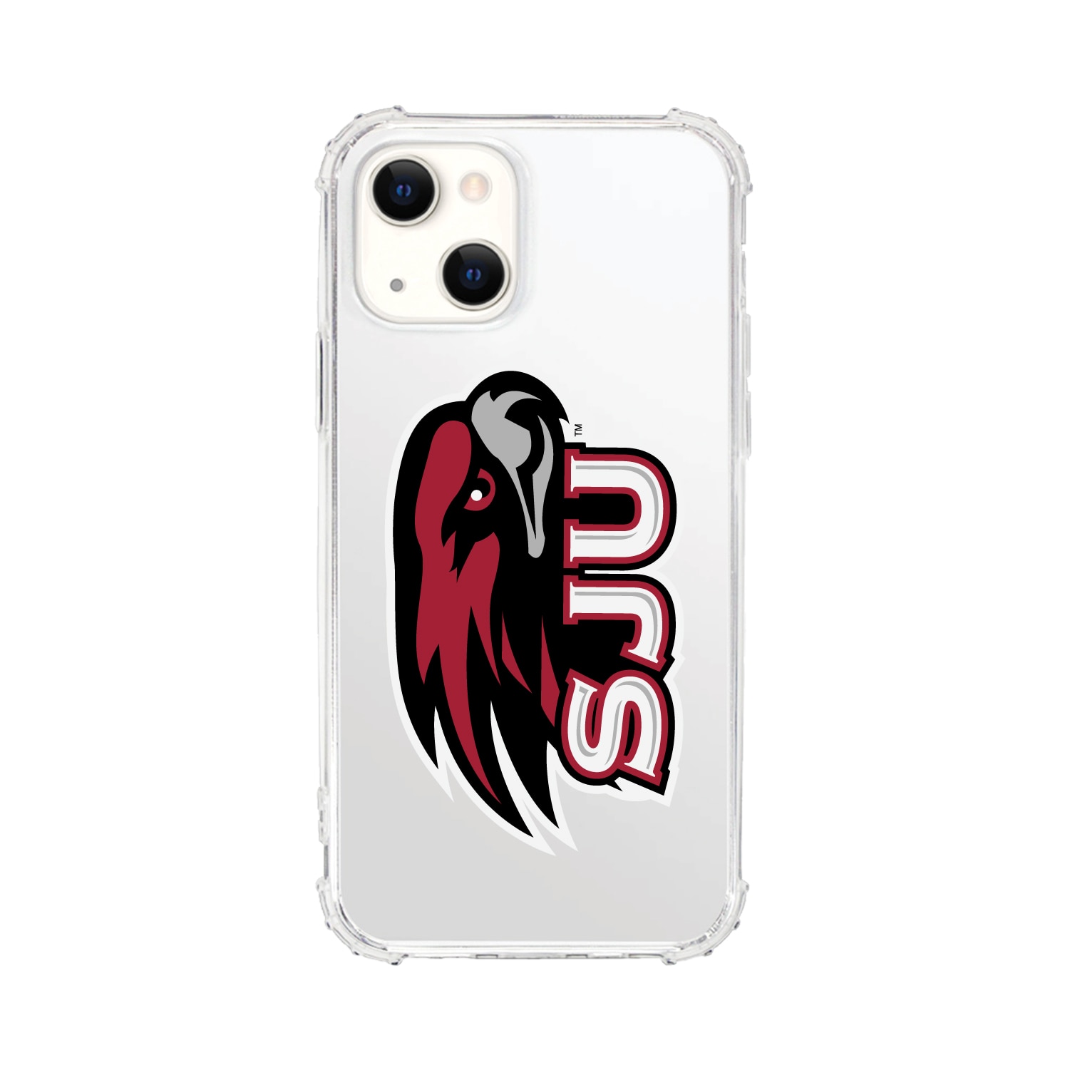 Saint Joseph's University- Clear Tough Edge Phone Case, Classic - iPhone 15