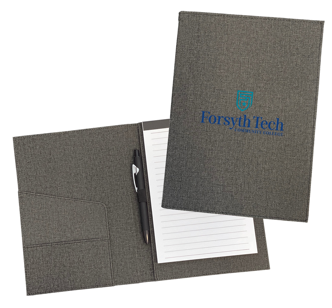 Imprinted Padfolio with Notepad