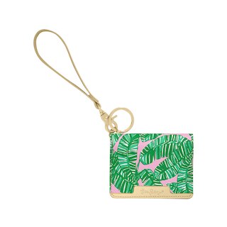 Lilly Pulitzer Snap Card Case Let's Go Bananas 2x8