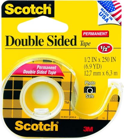 3M Scotch DoubleSided Tape 12 x 250