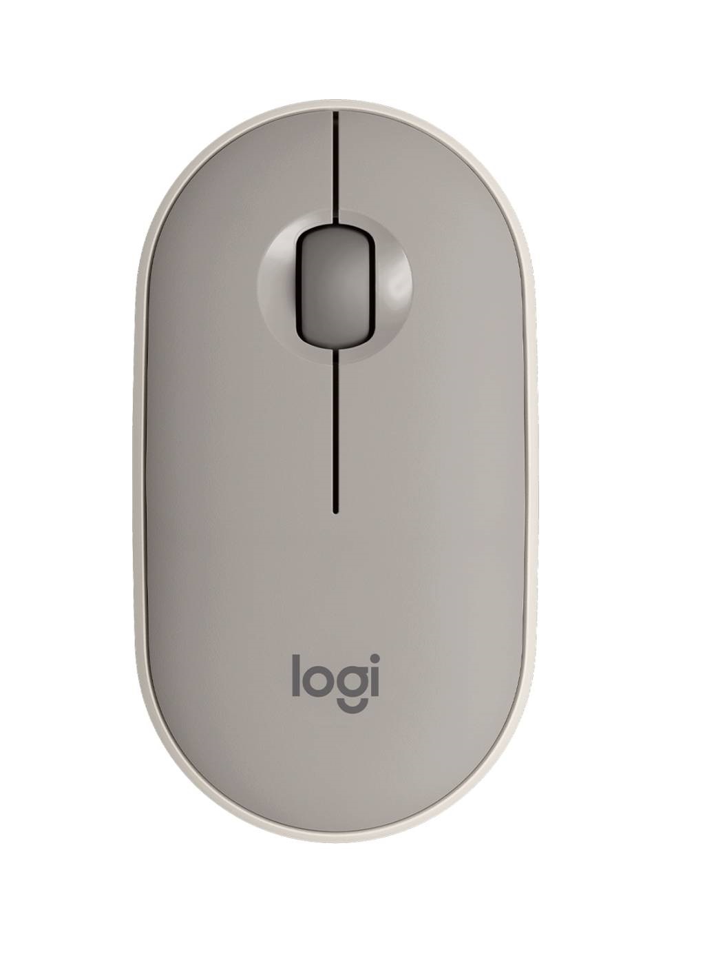 Logitech Pebble M350 Wireless Mouse- Sand