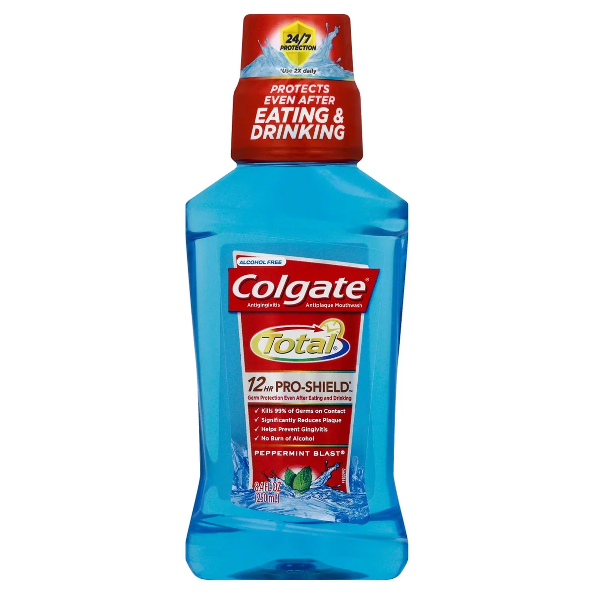 Colgate Total Mouthwash Peppermint 8.4oz