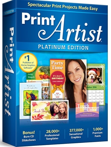 Avanquest Print Artist 25 Platinum for Windows