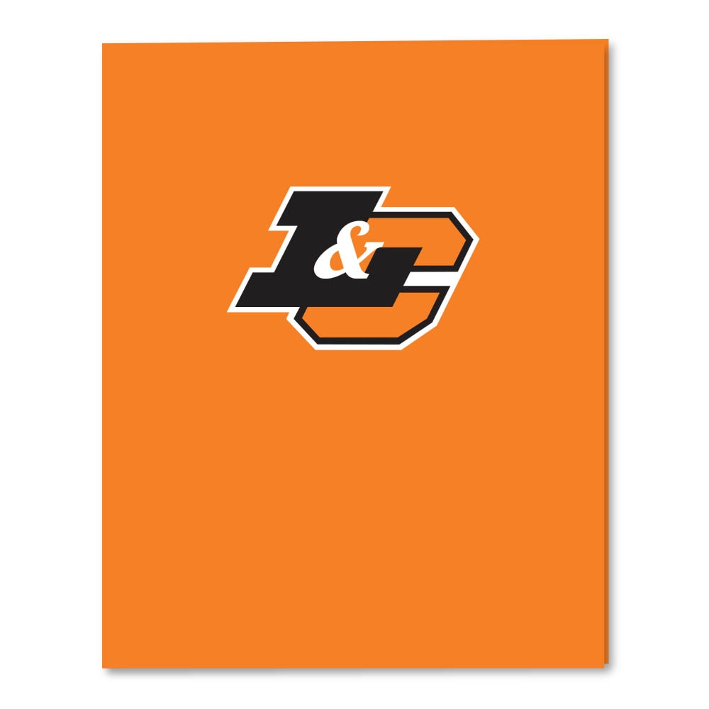 Roaring Twin Pocket Laminated Foil Portfolio 11 x 8.43