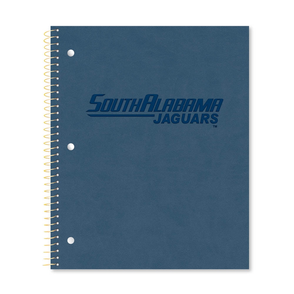Roaring Premium 1 Subject Notebook 8.5x11 College Ruled 20lb Paper Impressions Leatherette Burnish Cover