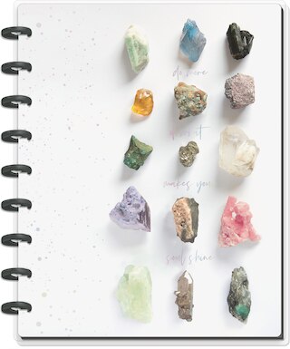 Do More Of What Makes Your Soul Shine (Crystal Vibes) Notebook