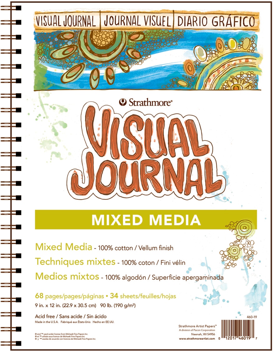 Strathmore Visual Journal, Mixed-Media, 9" x 12"