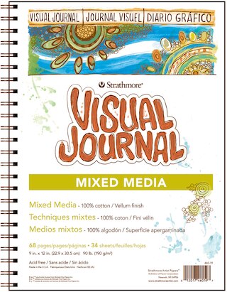 Strathmore Visual Journal, Mixed-Media, 9