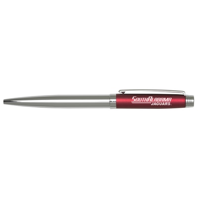 South Alabama Slim Chrome and Color Rollerball Pen