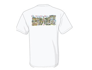 University of South Alabama 60th Anniversary White Tee