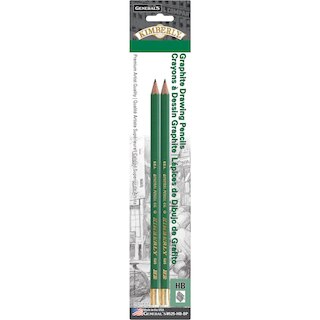 General Pencil Kimberly Drawing Pencil, 2-Pencil Set, HB