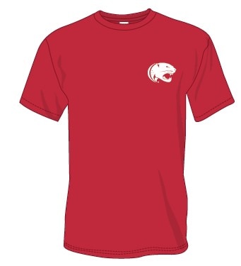 We Will Cheer You to Win the Day Red Short Sleeve Tee