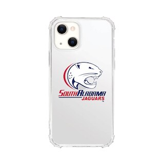 University of South Alabama Clear Tough Edge Phone Case, Classic V1 - iPhone 14 Plus