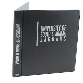1 Inch Vinyl Binder 8.5x11 Round Ring 1 Color Imprint