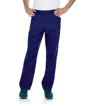 Men's Cargo Drawsting Scrub Bottoms