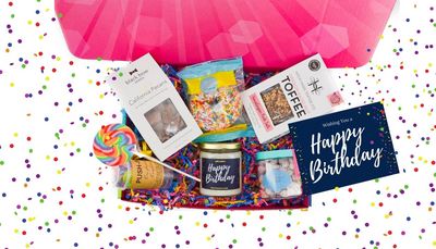 Birthday Celebration Box - Pulling out all the stops to celebrate their birthday! (Care Package Depot)
