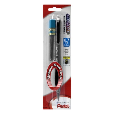 Pentel 0.7mm Pencil and Lead Refill Starter Kit