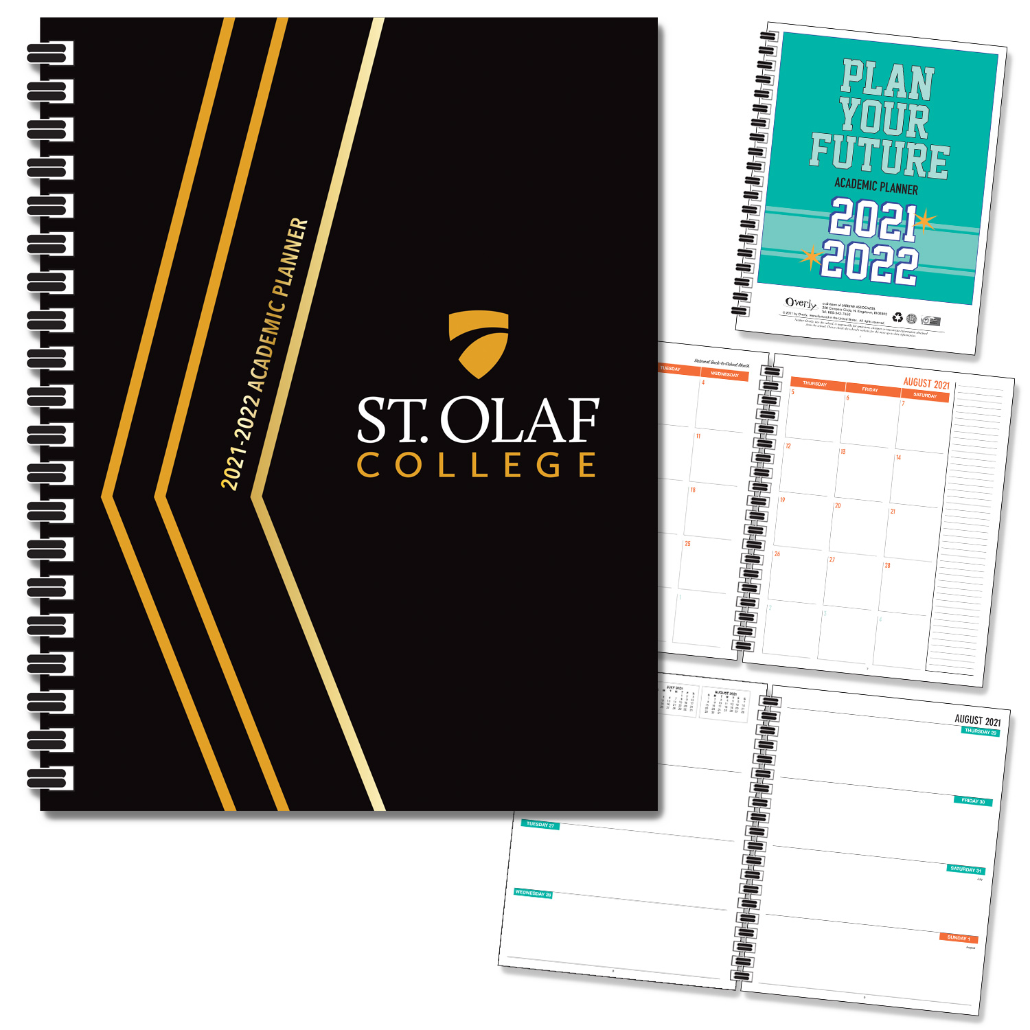 Traditional Soft Touch Foil - Wordmark Imprinted Planner 21-22 AY 7x9