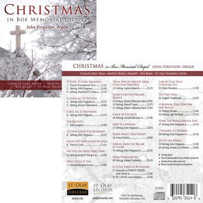 St. Olaf Music Dept Christmas at BOE