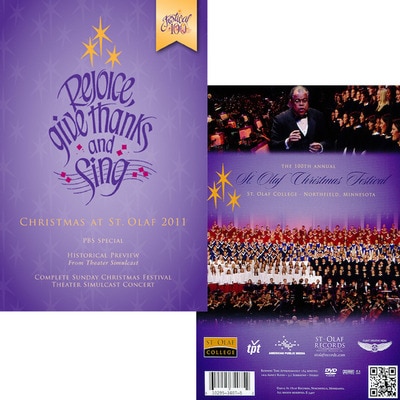 St. Olaf Music Dept Rejoice, Give Thanks, Sing: DVD