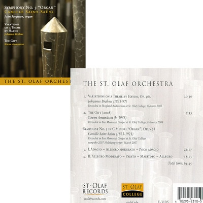 St. Olaf Music Dept Symphony No. 3 Organ