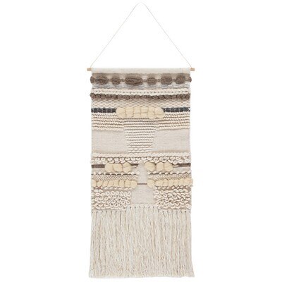 Safavieh Sedona Woven Wall Art 130 Ivory/Beige